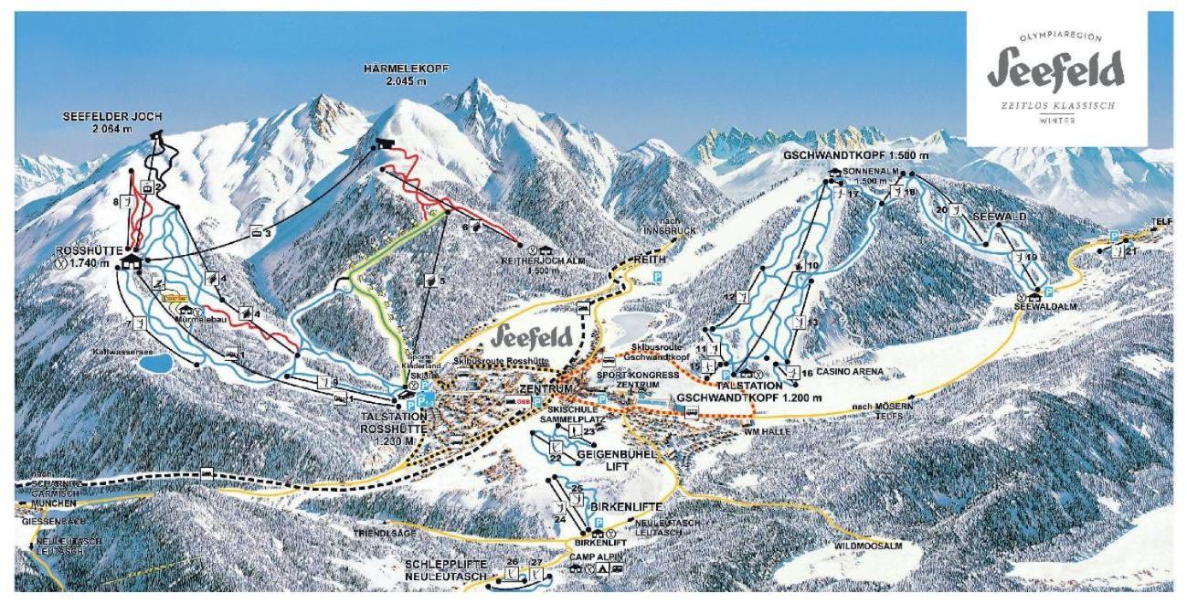 Relax Seefeld Apartman เซเฟลด์ อิน ทิโรล ภายนอก รูปภาพ